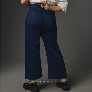 Anthropologie Dark Blue Flare Jeans